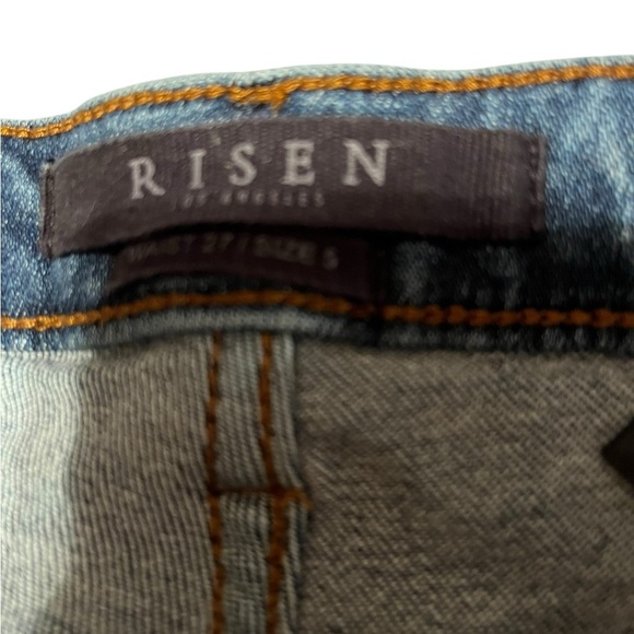 Risen Jeans Distressed Women's Skinny Jeans Size 5/27 - Picture 3 of 5